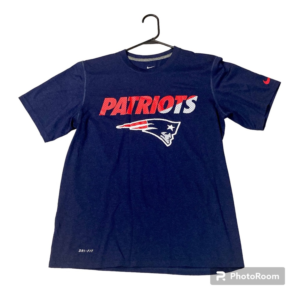 Nike Men’s Dri-Fit NFL New England Patriots Short  Sleeve T-Shirt Size Medium